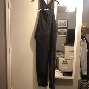 ASOS black overalls